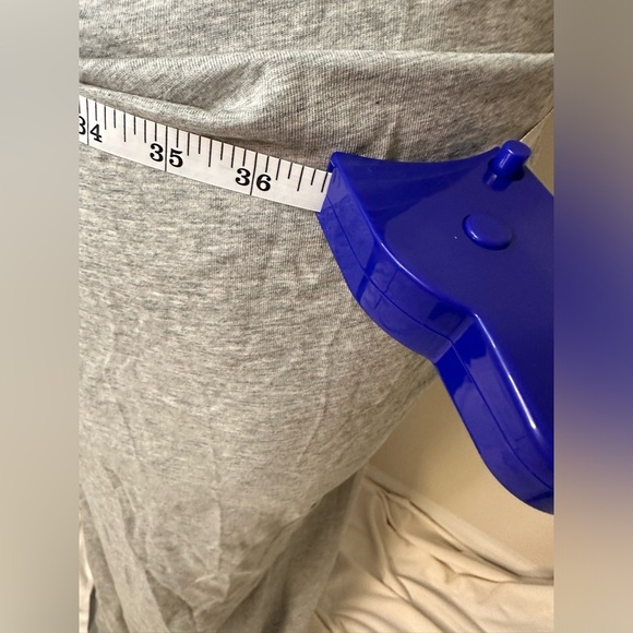 NAKED WARDROBE Gray Maxi Dress Sz XS‎ NWT - Picture 7 of 8